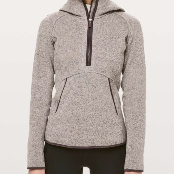 lululemon athletica Tops - Lululemon Fleece & Thank You Pullover 4